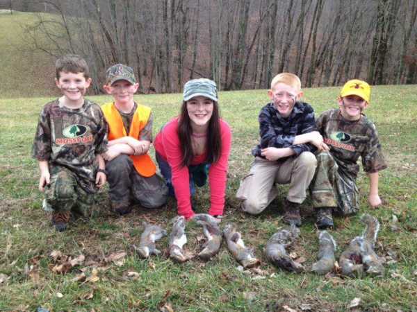 The Lingenfelter family had a squirrel hunt this month and look at the results! Great job everyone! 