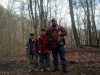 Joey Linville & sons hunting on their family farm near Danville, WV.